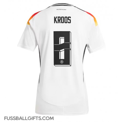 Deutschland Toni Kroos #8 Fußballbekleidung Heimtrikot Damen EM 2024 Kurzarm